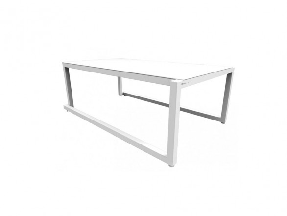 Mesa chillout Finley blanca
