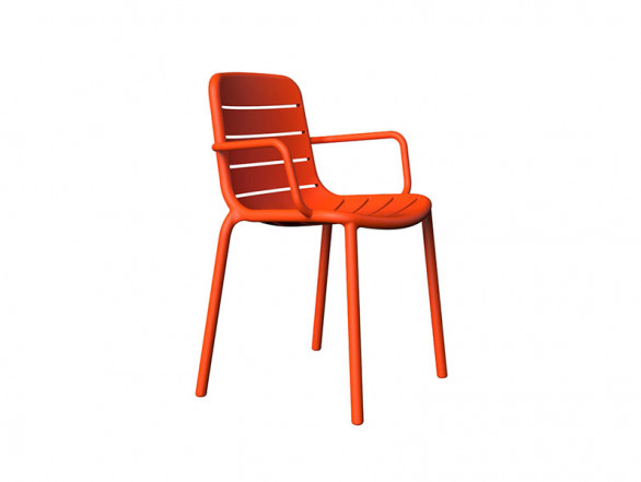 Silla Tina naranja