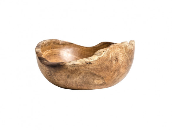 Bol madera teka