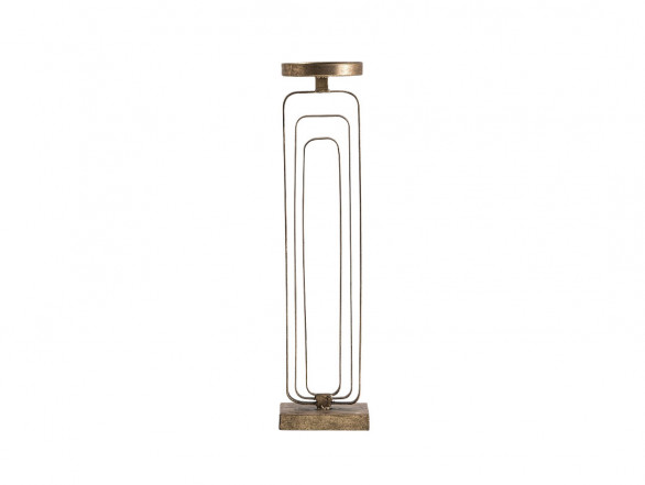 Candelabro dorado Tridim