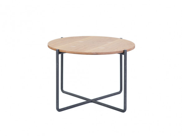 Mesa baja Cross Antracita madera
