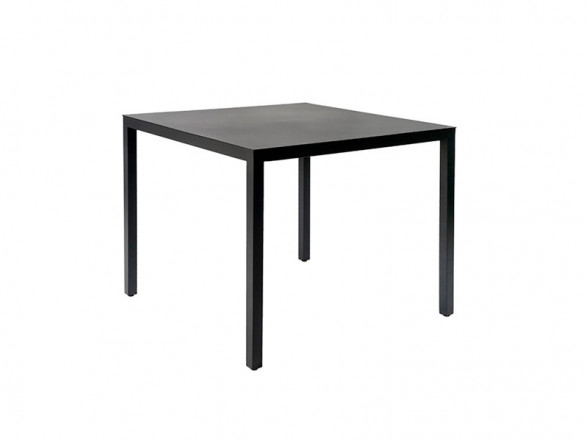 Mesa Finley negro 70 x 70 cm