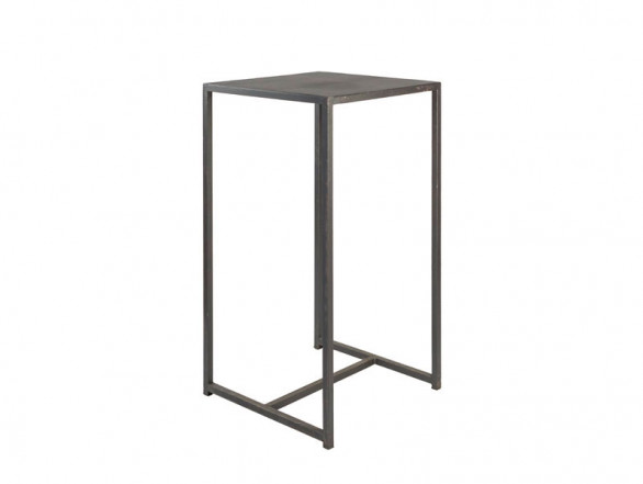 Mesa alta antracita 60 x 60 x 110 cm