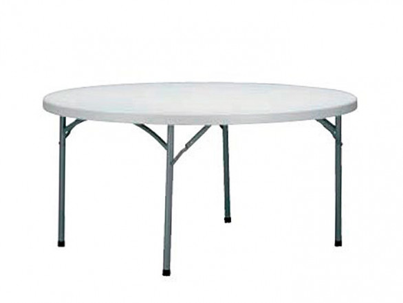 Mesa redonda resina 180 cm