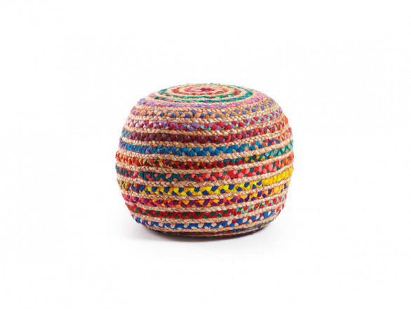 Puf multicolores